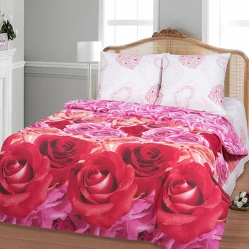 

Bed linen Euro Artpostel Premium "Margo", 200x217cm, 220x240cm, 70x70cm 2pcs, coarse calico