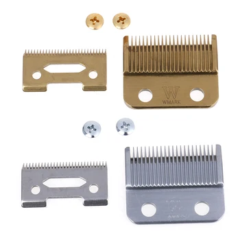 

1Set Professional Movable Blade Hair Clipper Blade High Carton Steel Clipper Accessories Golden For Choice Golden Screws