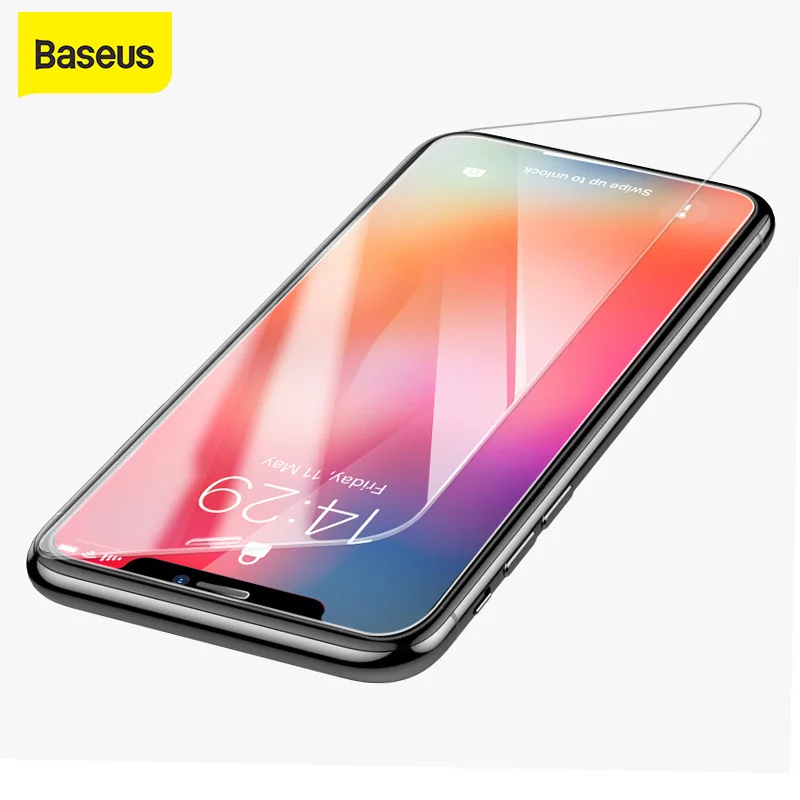 Закаленное стекло Baseus для iPhone X Xs max Xr ультратонкое защитное 0 3 мм | Мобильные