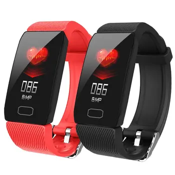 

Smart Band Blood Pressure Q1 Heart Rate Monitor Fitness Tracker Smart Watch Fitness Bracelet Waterproof Weather Display Women