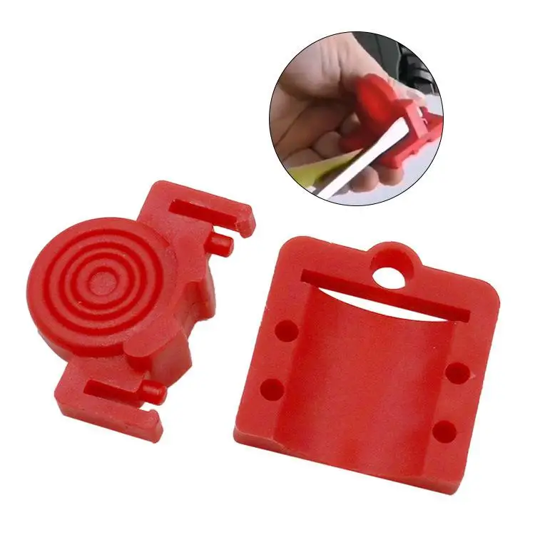 Woodworking Center Plastic Scriber Mark Line Wood Gauge Ruler Carpenter Wood Gauge Measuring Tool Woodworking Scriber