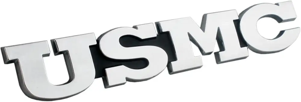 3D корпус морской пехоты США Авто хромированная эмблема бейдж Наклейка USMC SEMPER FI Глобус орла и якорь логотип автомобиля