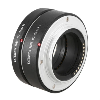 

NEWYI Auto Focus Macro Extension Tube for Fuji FX X-Pro1 X-A2 X-T1 X-T30 X-E3