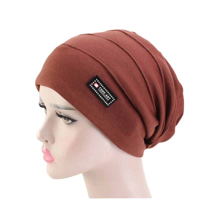 Knitted Hat Cap Hat Men Hats Double Fabric Skullies Beanies For Adult Women And Men