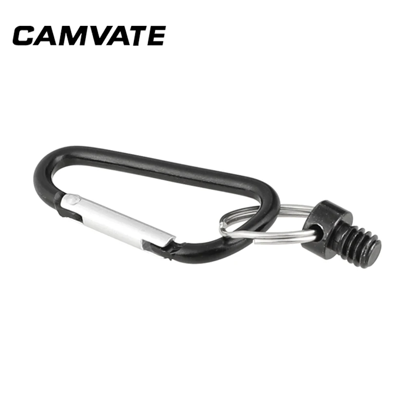 

CAMVATE 1/4" Split Ring Camera Screw Bolt for Handgrip Neck Strap C2313