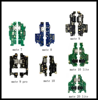 

10/pcs USB Charging Dock Port Plug Jack Connector Charge Board Module Flex Cable For Huawei mate 7 8 9 pro mate 10 20 lite