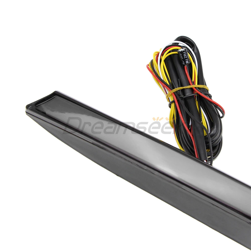 US $188.90 LED Rear Trunk Brake Light for Hyundai Santa Fe IX45 2019 2020 2021 Tail Lamp Dynamic Sequential Turn Signal Smoke Red Lens