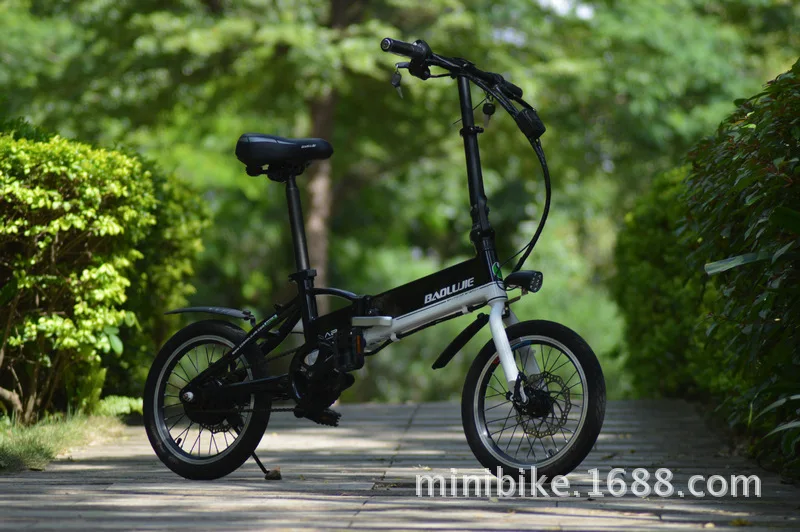 Bicicleta Электрический складной-16 дюймов-Горный-Электрический Rockwheel складной электрический велосипед Взрослый Электрический автомобиль