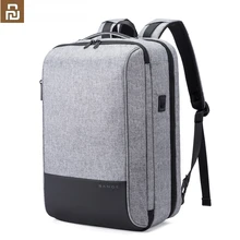 

XIAOMI YOUPIN Business Computer Backpack Man Travel Bag Waterproof Double Shoulder Bag Large Capacity Rechargeable School Bag
