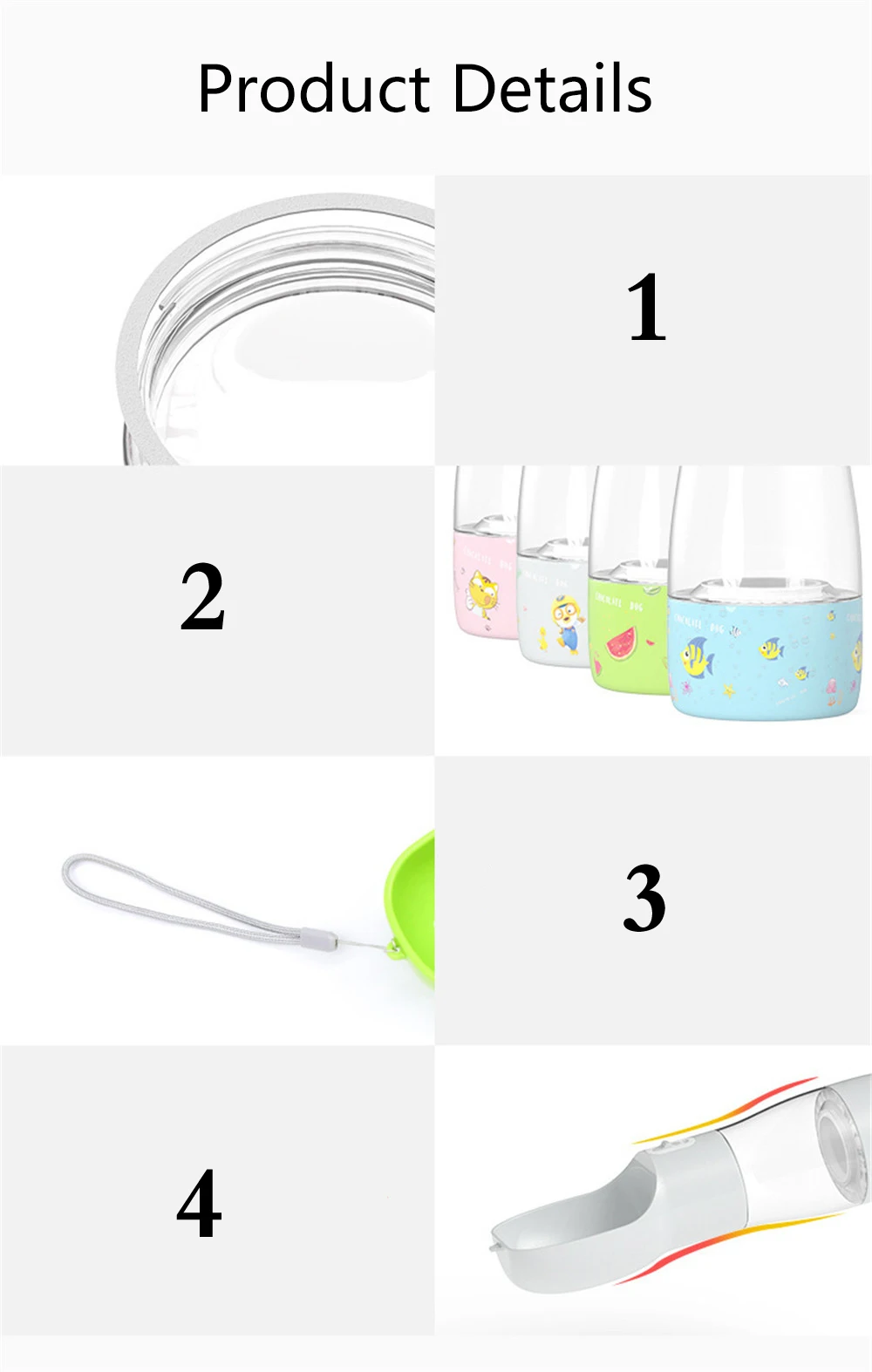 Portable Pet Dog Water Bottle For Small Large Dogs Travel Puppy Cat Drinking Bowl Outdoor Pet Water Dispenser Feeder Pet Product (8)