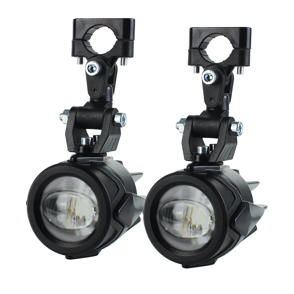 40 Вт мотоциклетный противотуманный светильник s для R1200GS ADV F800GS F700GS F650GS K1600 светодиодный вспомогательный противотуманный светильник сборка дальнего света - Цвет: Light