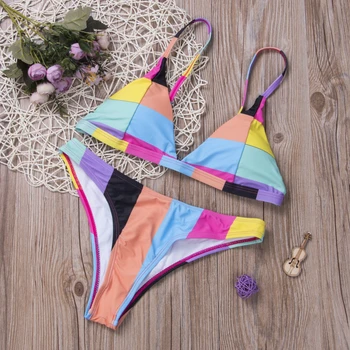 

Sexy Ladies Bikini Set Bandage Push-Up Padded Bra Swimwear Swimsuit Bathing Suit