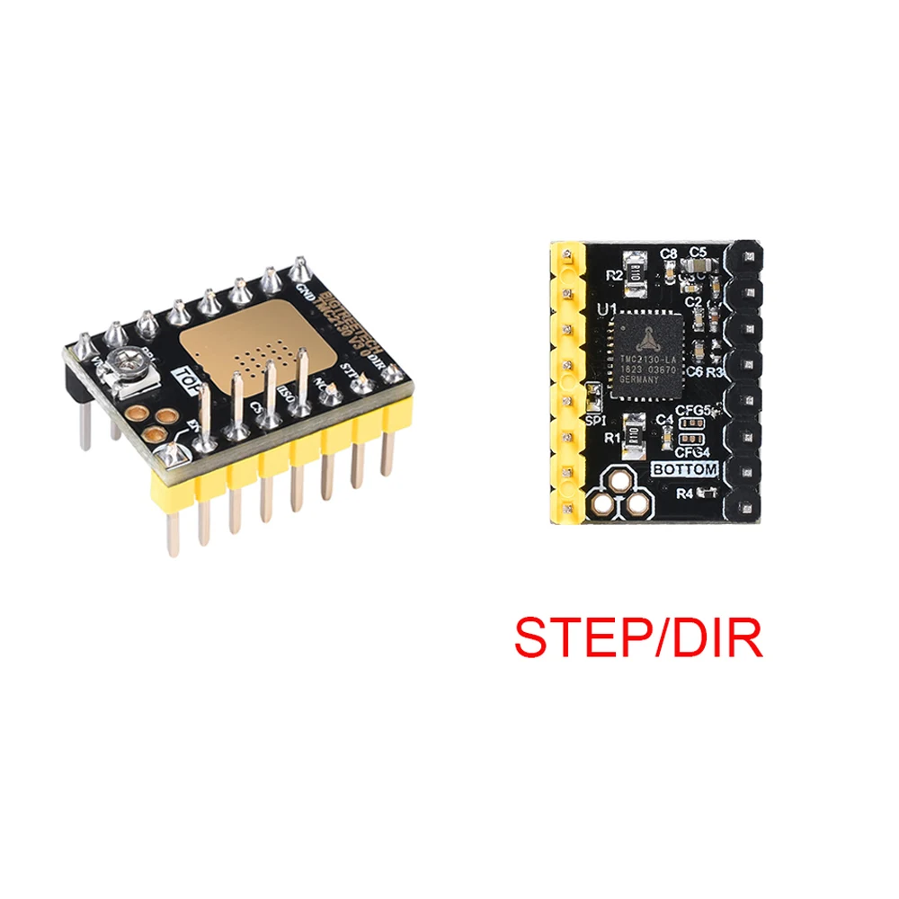 TMC2208 V3.0 UART TMC2130 V3.0 SPI Драйвер шагового двигателя для SKR V1.3 MINI E3 Ramps 1,4/1,6 3D-принтер, запчасти для 3D-принтера - Цвет: TMC2130 DIY