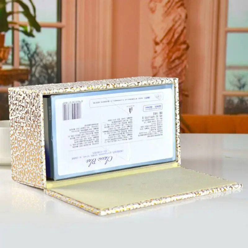 Дом из искусственной кожи большого размера с защитой от влаги прямоугольная тканевая коробка для бумажных салфеток чехол домашнего офиса держатель высокое качество и Фирменная Новинка