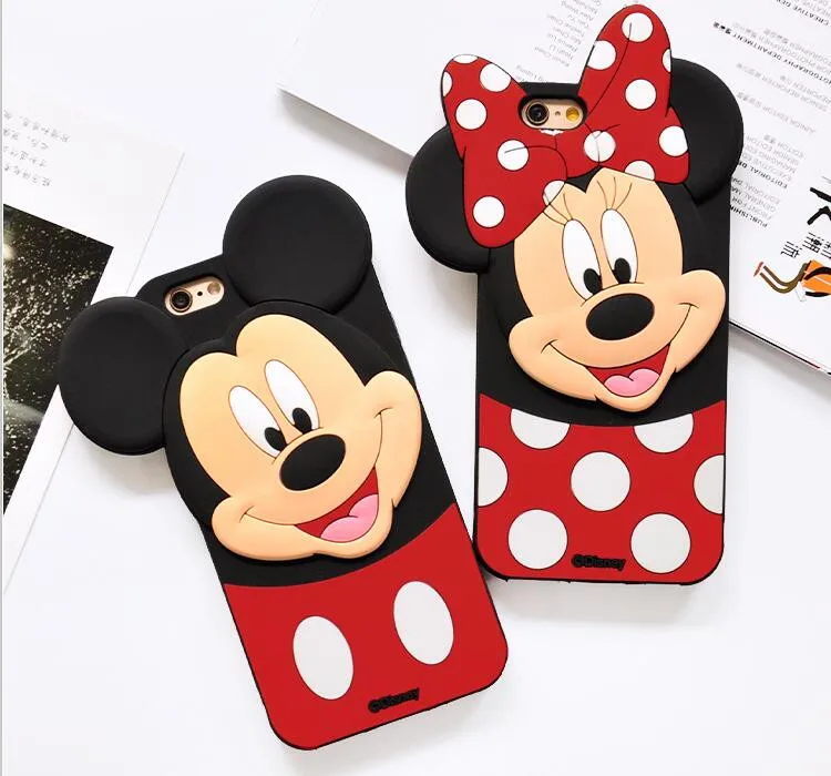 iphone 7 minnie mickey silicone (1)