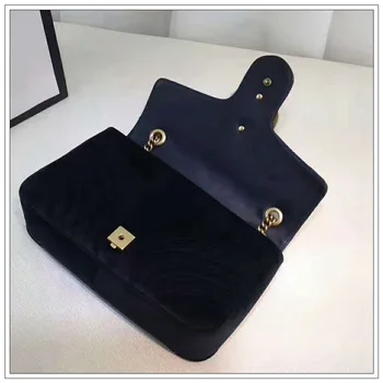 

Top quality Marmont Velvet handbag Women New Design mirror shoulder bags lady love heart handbag