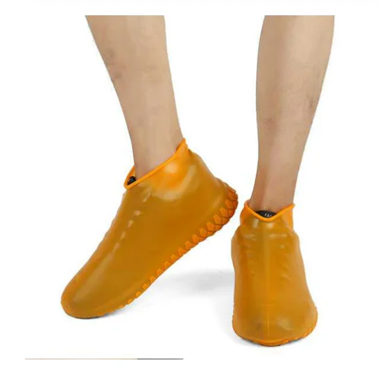 Overschoenen Чехлы для обуви многократного применения пылезащитный дождевик зимний шаг в обуви Водонепроницаемые силиконовые чехлы для обуви на выбор 25-45 ярдов