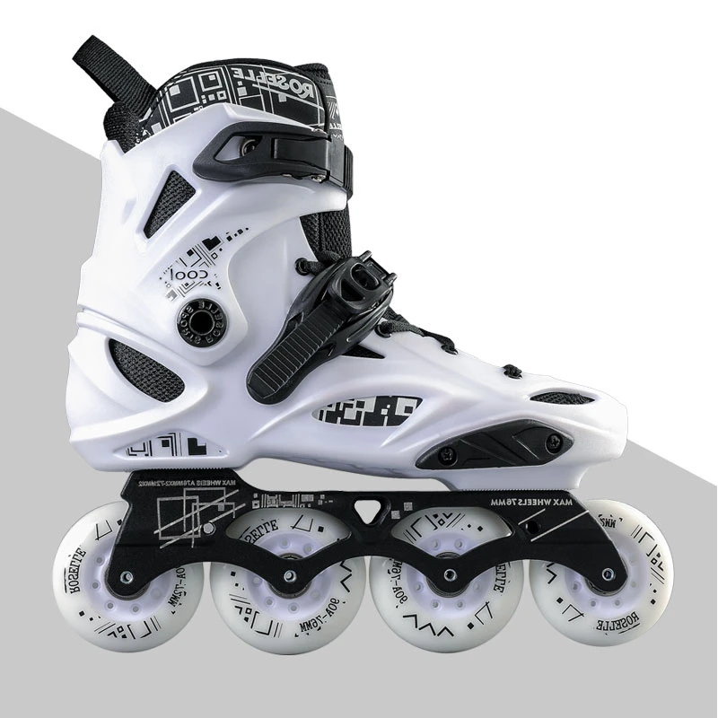 

Original RS6 X9 Professional Inline Skates for Adult Kid Slalom Slide Freestyle Racing Free Skating Brush Street Patines