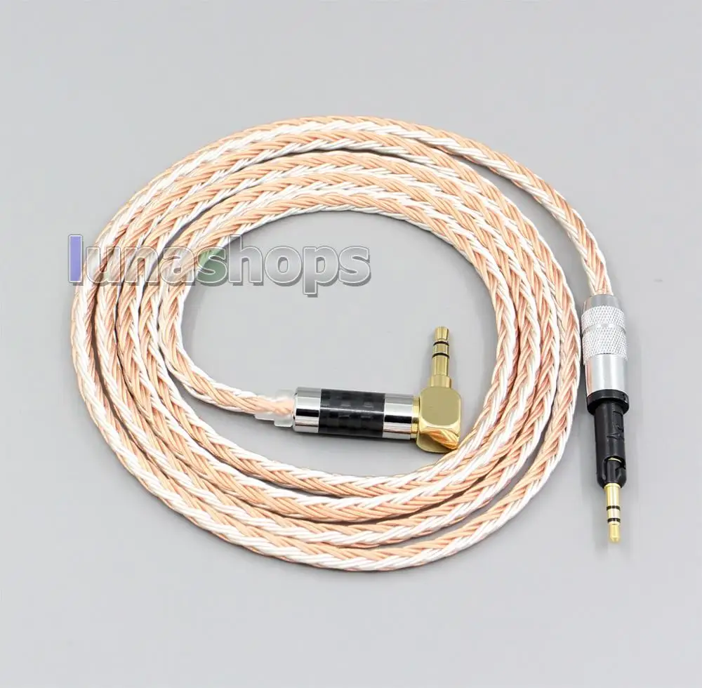 16 жильный кабель для наушников Sennheiser HD6 HD7 HD8 MIX DJ HD595 LN006245 3 5 мм 2 4 мм|Кабели VGA| |