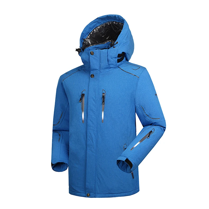 Новинка, лыжный костюм для мужчин и женщин, водонепроницаемая, ветрозащитная, толстая, теплая куртка для рыбалки и пеших прогулок