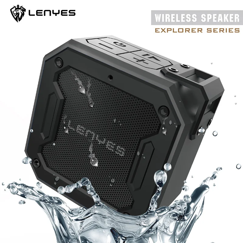 

NEW Wireless Bluetooth Mini Speaker Stereo Portable Speakers Subwoofer Bluetooth 4.2 with SD FM Outdoor Column Loudspeaker S106