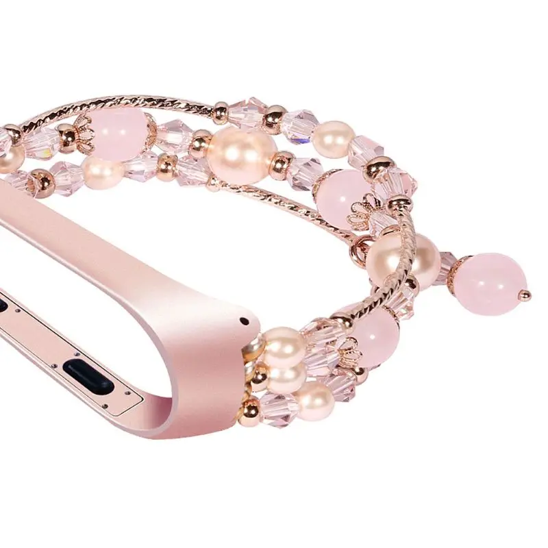 Fashion Women Bracelet Decorative Jewelry Replacement Sports Watch Strap Band Wristband for Xiaomi Mi Band 4 Accessories Fashion Women Bracelet Decorative Jewelry Replacement Sports Watch Strap Band Wristband for Xiaomi Mi Band 4 Accessories