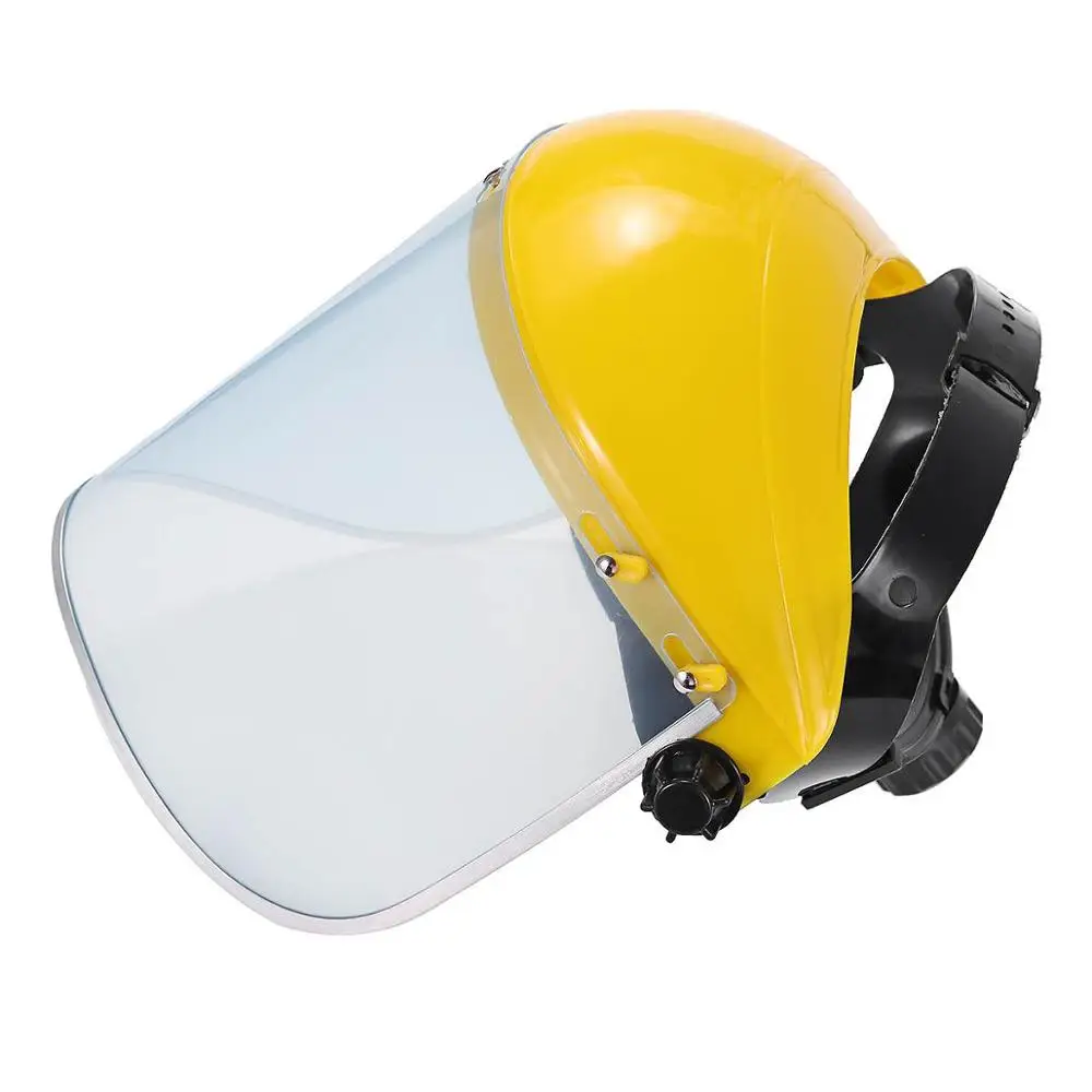 

Anti-Saliva Virus Dustproof Mask Transparent PVC Safety Faces Shields Screen Spare Visors Head helmet Respiratory protection mas