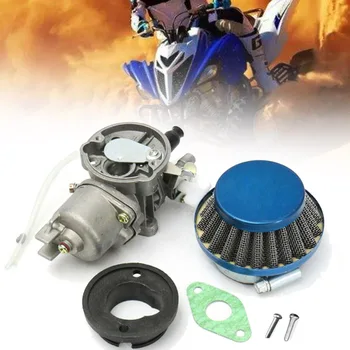 

Mountain bike 47cc 49cc engine carb carburetor with Pod Air Filter 2 stroke for Mini Quad ATV Dirt Bike MiniMoto Go Kart Buggy
