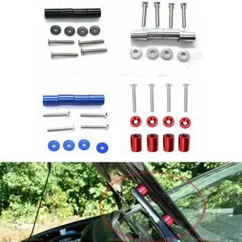 

4pcs Racing 1Inch Billet Hood Vent Spacer Riser For Car Auto Turbo Engine Motor Accesorios Para Auto Spacer Riser
