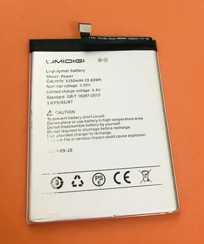 

Used Original 5150mAh Battery Batterie Batterij Bateria for UMIDIGI Power MTK Helio P35 Octa Core