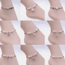 Цепочка на щиколотку для женщин, крутой корейский стиль- стиль, простой модный студенческий взрослый женский Универсальный хипстерский ножной браслет