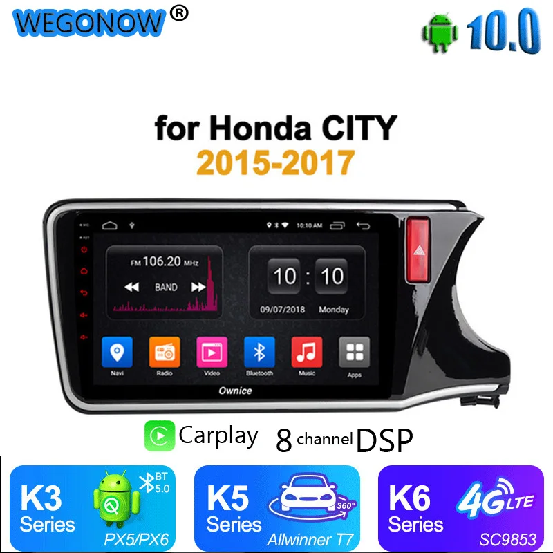 Ownice 4 ГБ 64 автомобильный радиоприемник андроид 10 1 ''Octa 8 ядро GPS Навигация dvd