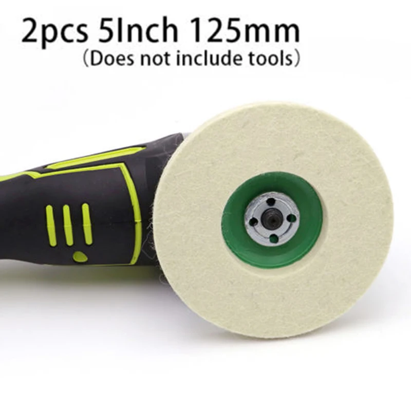 5PCS 100mm 4 Inch Wool Buffing Angle Grinder Wheel Felt Polishing Disc Pad Hot ! 5PCS 100mm 4 Inch Wool Buffing Angle Grinder Wheel Felt Polishing Disc Pad Hot !