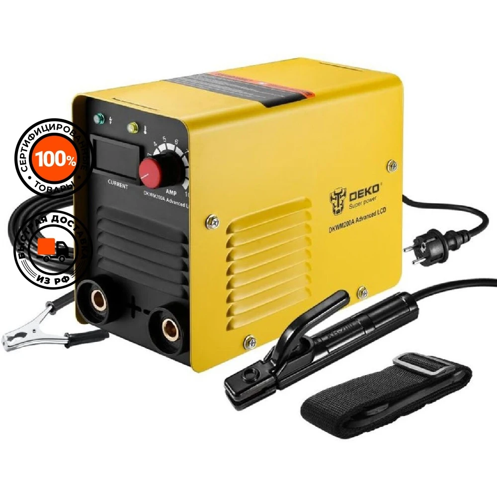 Welding machine 220A Deko dkwm220a 051-4672 electric appliance cooking soldering connector | Инструменты
