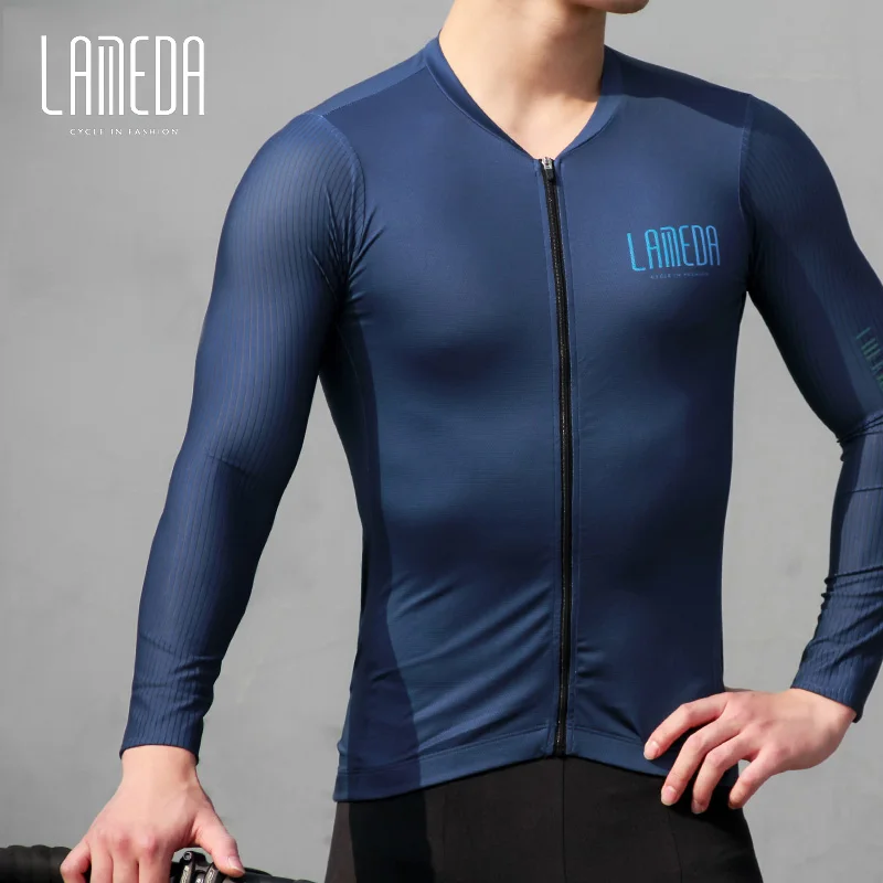LAMEDA road bike cycling jersey professional long-sleeved bicycle shirt mountain bike clothes mtb clothing