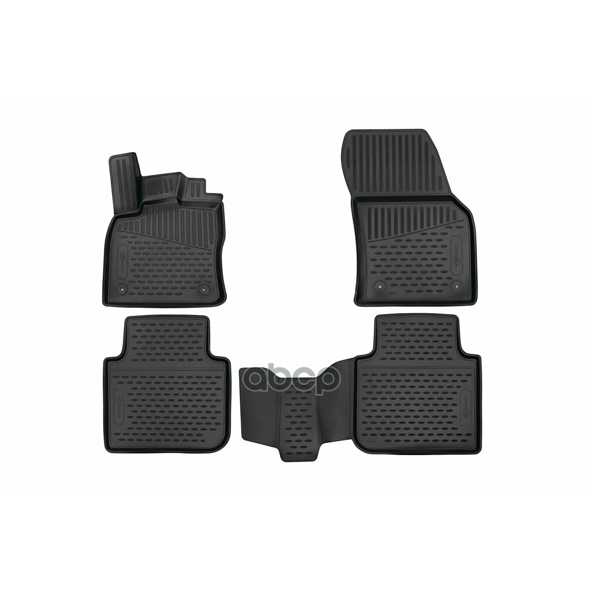 Коврики В Салон Subaru Forester 2002-2008, 4 Шт.(Пу, Повышенная Износостойкость) FORMAT арт. FORMAT.46.01.210