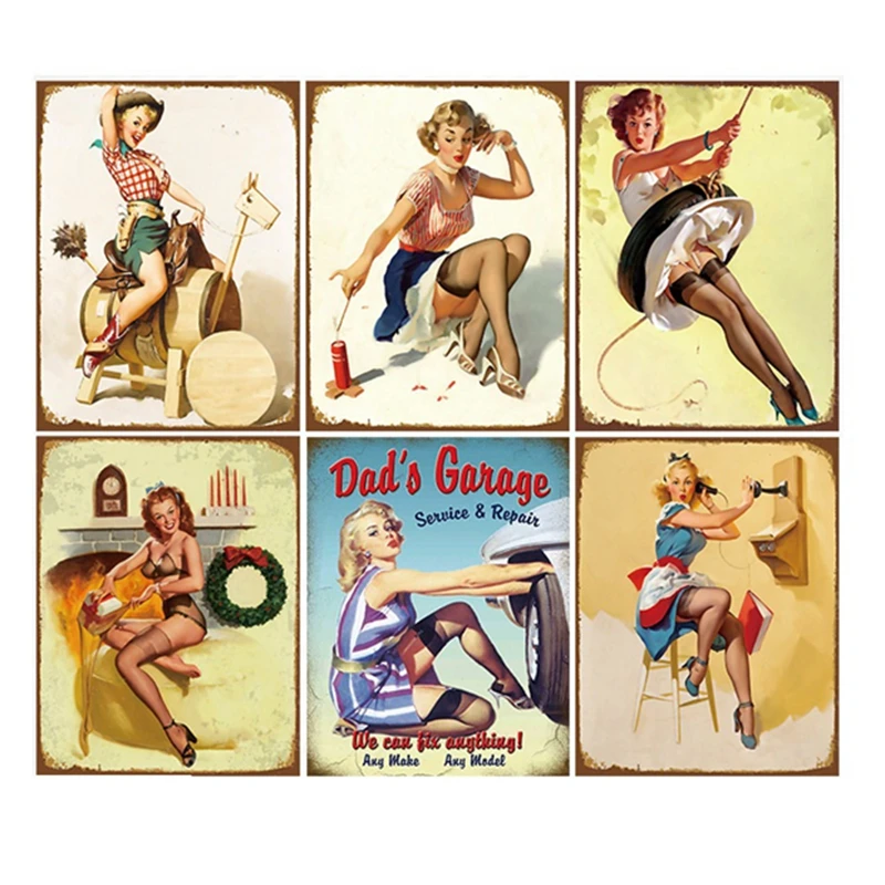 Cafe Bistro Decor Vintage Tin Sign Retro Metal Plaque Wall for Dining Room Decorative Plate | Инструменты