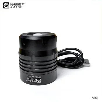 

Amaoe M41 UV Curing Lamp with 4 Light Beads 5W Ultraviolet Light Green Oil Curving Lamp for Mobile Phone Repairing，The Latest