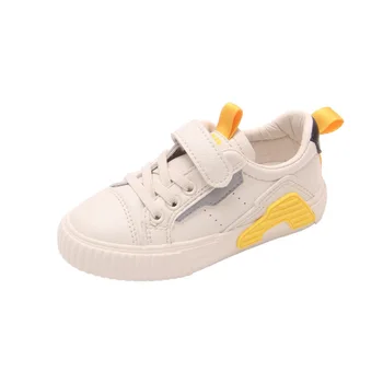 

Boys Girl Classics White Shoes Mesh Breathable Comfortable Flat Shoes Girls Fashion All-match Casual Student Shoes 3-9-12 Years
