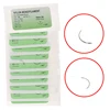 12 pièces 75cm 2/0 3/0 4/0 aiguille médicale Suture Nylon Monofilament fil Suture Kit de pratique enseignement démonstrations exercices ► Photo 1/6