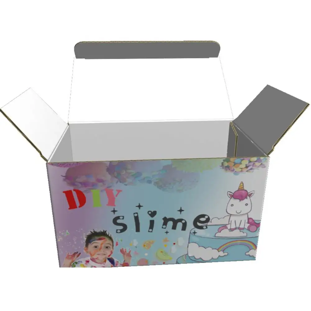 Kuulee 13 шт./компл. мягкая глина Diy Slime Kit головоломка игрушки избавляет от стресса для детей