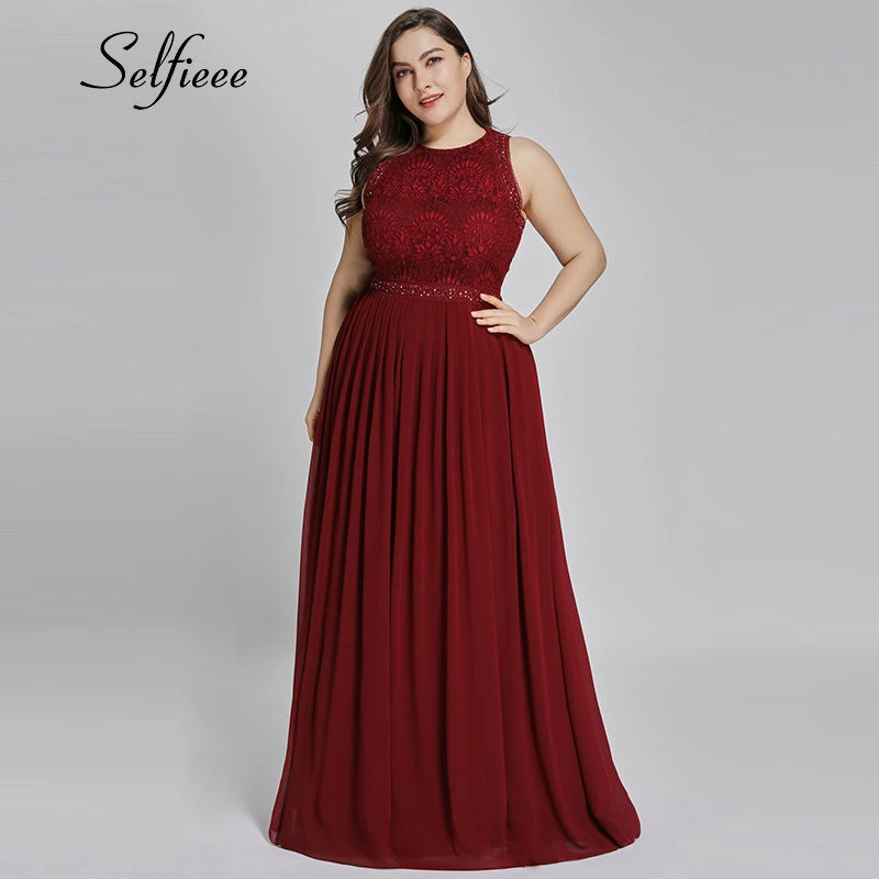 maroon maxi dress plus size