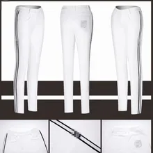 Новые женские спортивные брюки для гольфа, осенние и зимние повседневные штаны