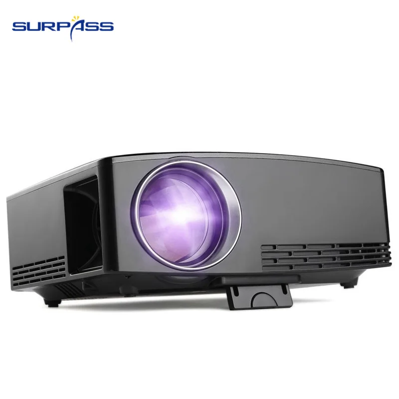 

Home Media Portable Native Stereo Mini Projector Video Game TV Theater Use Outdoor Small LCD Digital Projector
