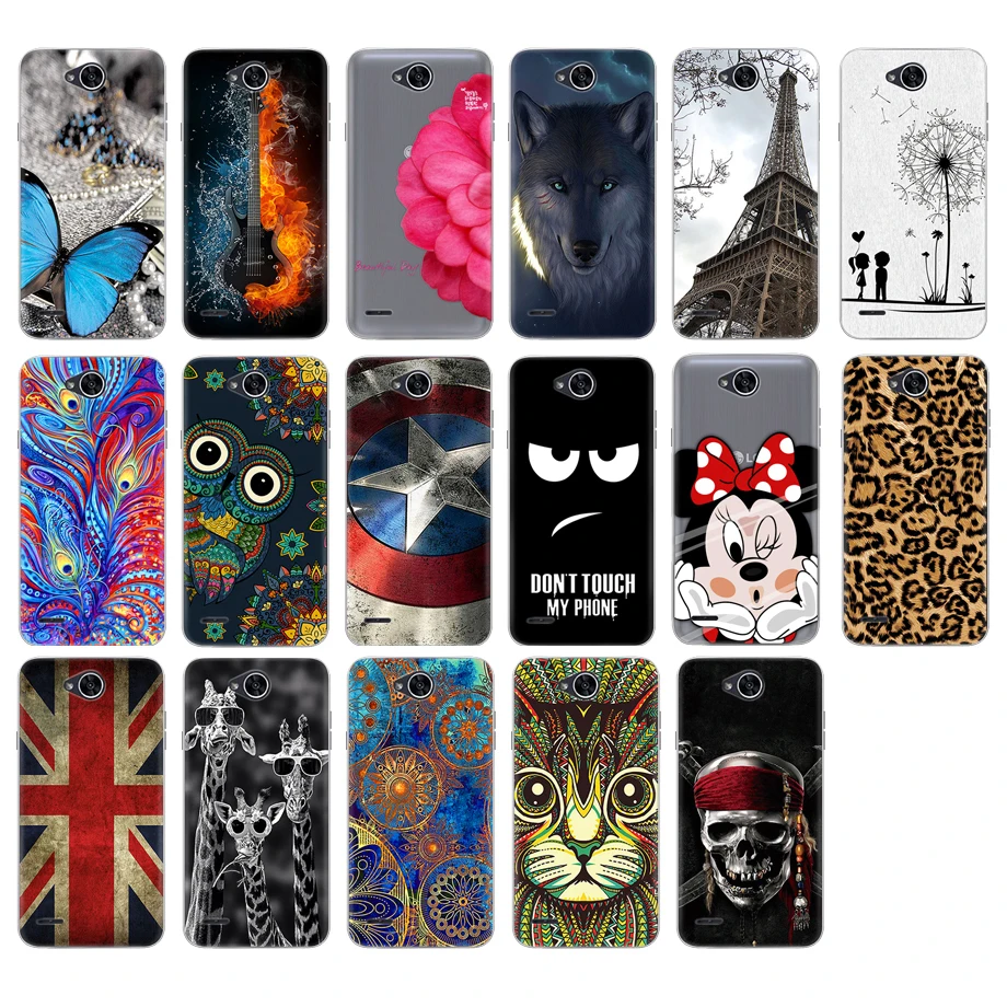 for LG X Power 2 Case Silicone Cover Soft TPU Cartoon Power2 M320 M320N Phone Back Coque Fundas 5.5-inch |