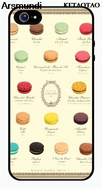 KETAOTAO Il Laduree Macarons чехлы для телефонов iPhone 4S 5C 5S 6S 7 8 Plus X Samsung S7 9 NOTE чехол Мягкий ТПУ