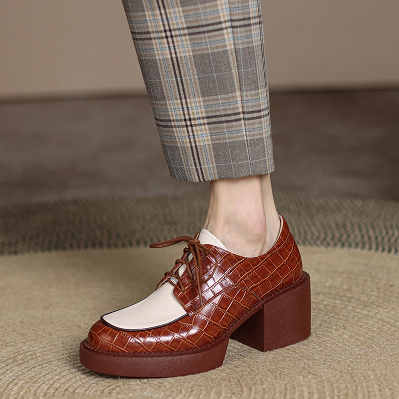 platform oxford heels