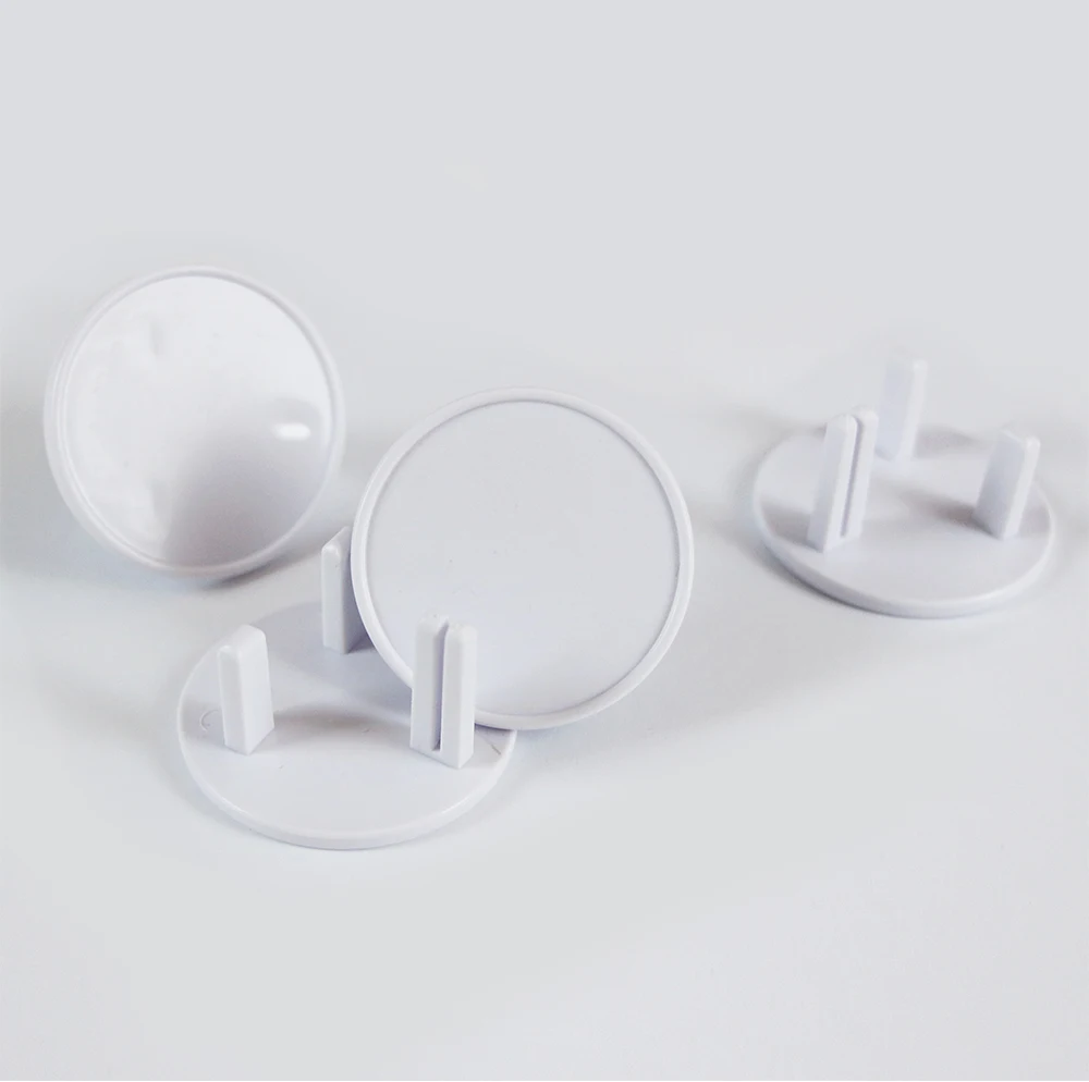 Baby Safety Prevent Electric Shock British Standard UK BS Power Outlet Protection Against Cover Socket Locks Children 4Pcs/Lot