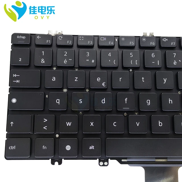 0909X6フランスazertyキーボードバックライトdellの緯度5300 0909X6フランスazertyキーボードバックライトdellの緯度5300