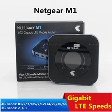 Карманный WiFi беспроводной маршрутизатор 4G LTE мобильный WiFi с портом Ethernet Nighthawk Netgear M1